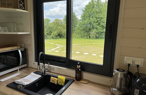 Premilhat House | Tiny home-Private Bathroom-Designer-Woodland view