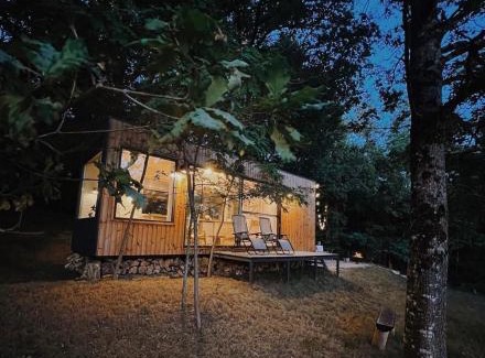 Marcon Ski Chalet | Tiny house avec vue et jacuzzi