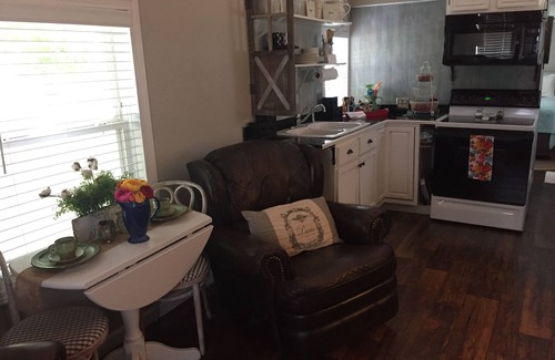 Sulphur Cottage | Tiny house with full-size amenities tucked away in the countryside