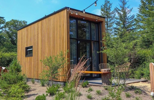 Olburgen House | Tiny house with sleeping loft and terrace