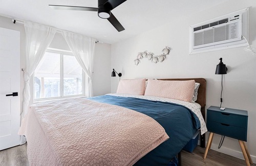 Oatmeal Hotel | Tiny Waterfront Cabin w Dock, Kayak, SUPs sleeps 7