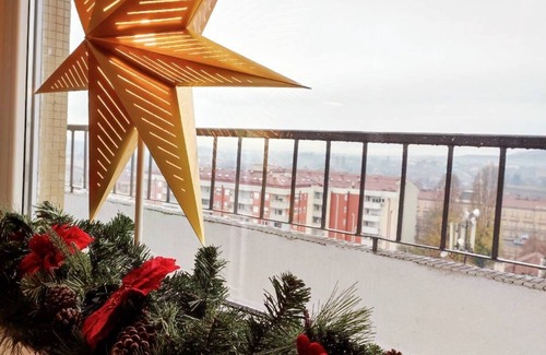 City Center Condo | Tizza-Modern 55m2 flat right above the city center, spectacular view