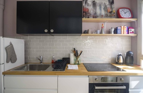 Butte-aux-Cailles Apartment | Tolbiac Studio Place d'Italie