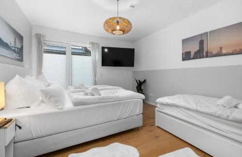 Rhein-Erft-Kreis District Apartment | Tolles Design & luxuriös, super komfortabel, 14 min Köln Zentrum (Bahn), Köln-Messe, Düsseldorf, Phantasialand