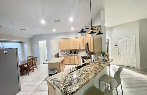 Tomball House | Tomball home with private pool Huge backyard!