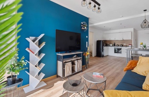 Wolfsburg Apartment | TomsFlat VW Bulli Apartment Wolfsburg - sustainable new building with parking