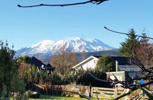 National Park Village House | Tongariro Manuka House, National Park, Mt Ruapehu.