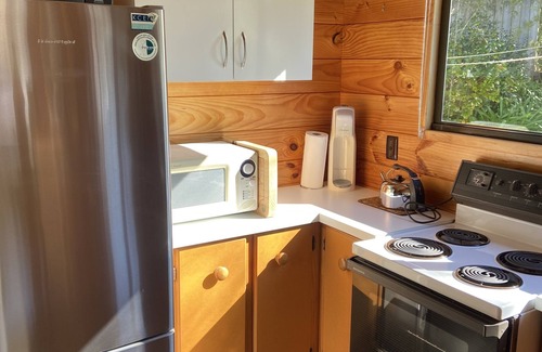 Turangi House | Tongariro's Tui Hut, on the edge of the Tongariro River