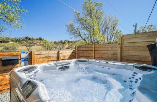 West Colorado Springs House | Tonka Estate Backyard Oasis w Hot Tub & Sauna