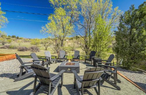 West Colorado Springs House | Tonka Estate Backyard Oasis w Hot Tub & Sauna