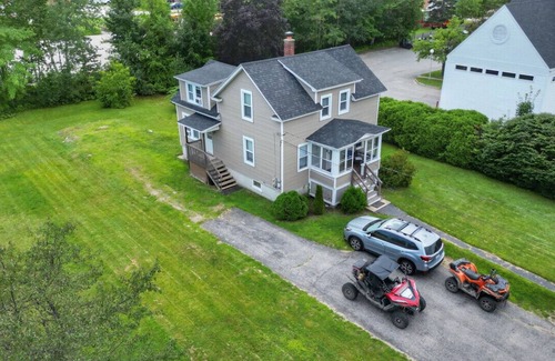 Upper Village Apartment | Tons of parking for your trailer and riding gear