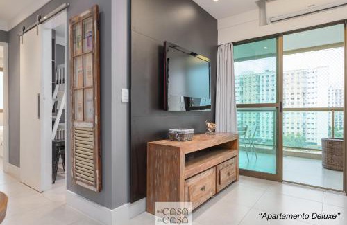Jacarepagua Apartment | TOP 3 QUARTOS com ESTACIONAMENTO em Condomínio com PORTARIA 24h, Sauna e Parquinho Infantil - Apartamento com Ar Condicionado, SmarTV, Wi-Fi 120 mbps e Cozinha Completa