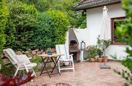 Hanstedt Apartment | Top-bewertete Komfort-Ferienwohnung mit Sonnenterrasse in der Lüneburger Heide
