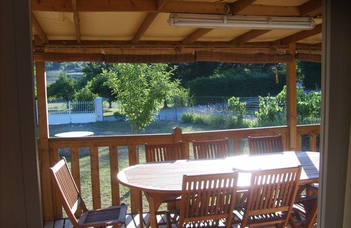 Thoiras House | TOP COMFORT Mobilhome 35m² on private land with trees of 800 M². private pool