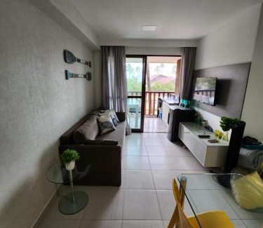 Porto de Galinhas Apartment | Top Flat 2 quartos com capacidade para 06 pessoas na Beira Mar de Porto de Galinhas - Pé na Areia - Resort Cupe Beach Living - É o Melhor Resort Beira Mar de Porto de Galinhas com 22 piscinas e área de lazer completa - Fica a apenas 3km do centro de Porto