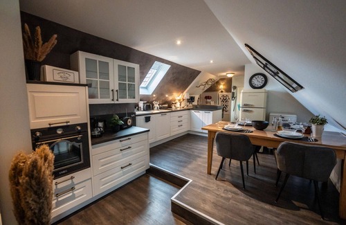 Nordhorn Apartment | Top floor apartment with large terrace