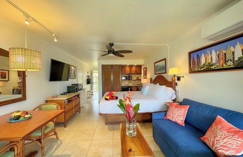 Wailua Condo | Top Floor Beautiful Ocean View Studio