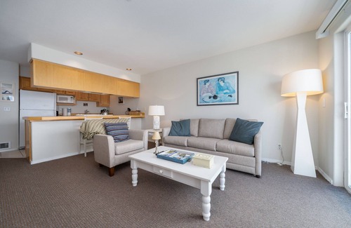 Lincoln City Condo | Top floor condo with bay and ocean views in historic Taft, Lincoln City!