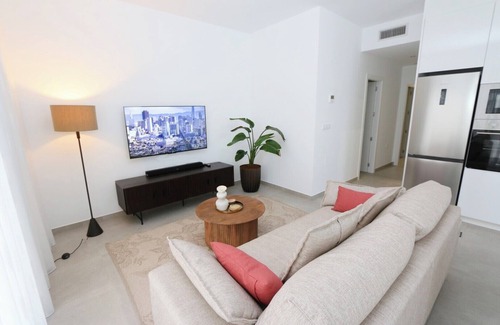 Los Imbernones Apartment | Top location! Stylish & sunny corner apartment near beach, nature & conviviality