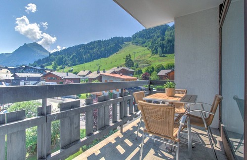 Morzine Apartment | Top location, superb accommodation facing tracks