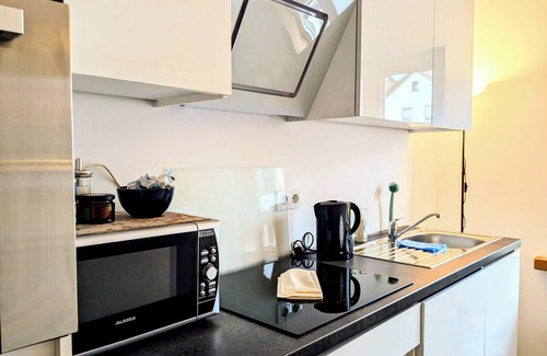 Rheinstetten Apartment | Top Messe Wohnung, trade fair, 6 Minuten zur Messe