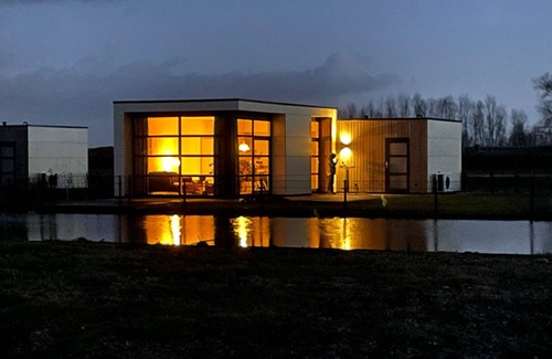 Olburgen House | Top-modernes Chalet 'aan het Water' mit Großem Garten an der Ijssel