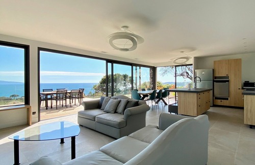 Sagone House | Top-of-the-range villa with secret passage, splendid sea view and heated pool.