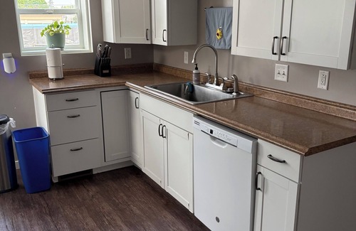 Scottville Apartment | TOP SHELF 2-bedroom apartment in charming Scottville with WiFi, AC