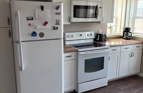 Scottville Apartment | TOP SHELF 2-bedroom apartment in charming Scottville with WiFi, AC