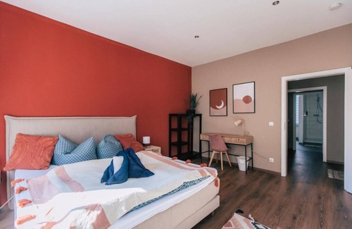 Sangerhausen Apartment | Topmodern - Ferienwohnung direkt am Rosarium