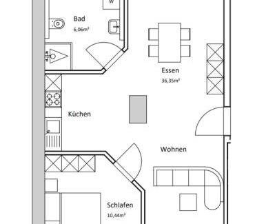 Xanten Apartment | Tor-Apartment im Herrenhaus Rheinblick