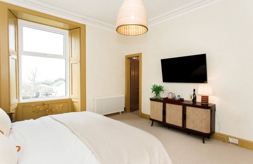 Torthorwald Apartment | Torr House; Bedroom 2 - sleeps 2 guests in 1 bedroom
