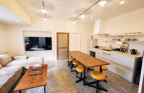 Konoka Onsen Apartment | Town Oasis STAY UWU 005 A semiopenair bath wit/Kochi Kōchi