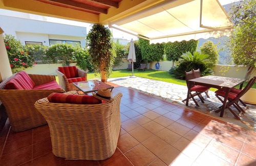 Puerto Rey House | Townhouse with garden, aacc, 300 meters from the beach.