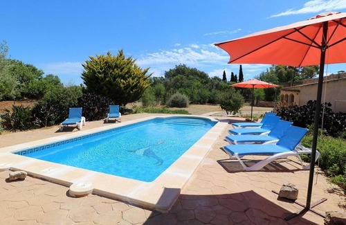 Es Llombards Villa | Traditional Finca with Countryside Views, Private Pool, close to Beaches and 300 m to Es Llombards!