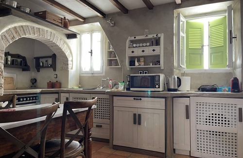 Folegandros Town House | Traditional House Located In The Area Of the Medieval Castro in Chora Village