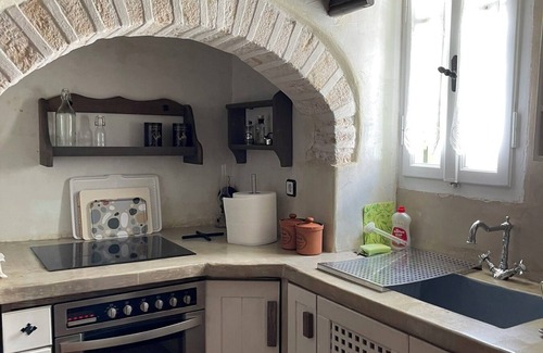 Folegandros Town House | Traditional House Located In The Area Of the Medieval Castro in Chora Village