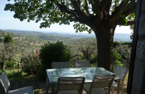 Magagnosc Villa | Traditional Provençal farmhouse w/pool, 5000-m2 garden, absolute calm, view