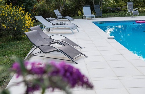 Rochebaudin Apartment | Traditional stonebuilt ProvencaleMas. Gite apartment.Large swimming pool - Le Ba