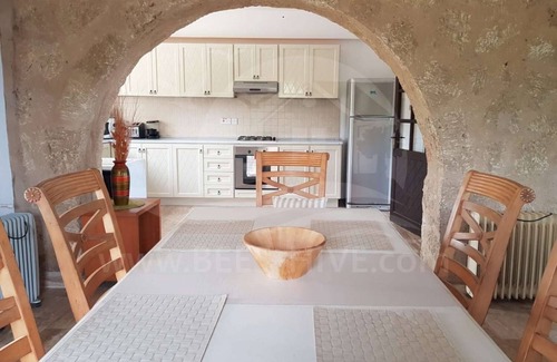 Agios Nikolaos Villa | Traditional Stone villa with a private pool, sea and mountainview & fast Wifi