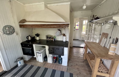 Fagerhult House | Traditional Swedish Wood House with Sauna and Goat Yard