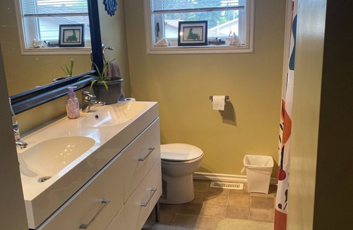 Southeast Edmonton Bed & Breakfast | Trails and tranquillity, two small dogs in the home