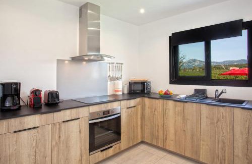 Calenzana Apartment | Tramontana quiet place 7 min from beach swimming pool bbq