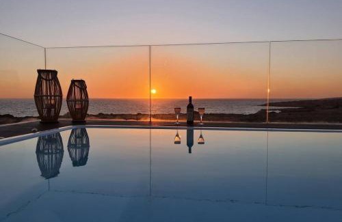 Finiki House | Tramonto Luxury Villa No1- Breathtaking sunset view