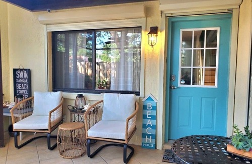 Ocean Woods House | Tranquil 2 Bd, 2BA Tropical Getaway just steps from the Beach on the Space Coast