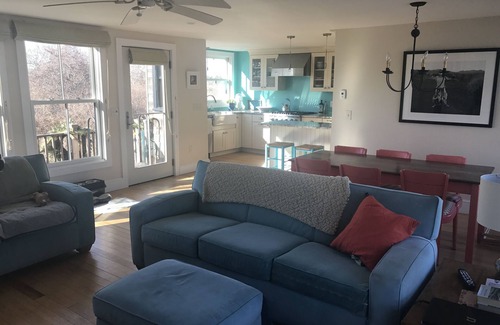 South Kingstown House | Tranquil 2-bedroom guest suite steps from a private beach. Sleeps four max.