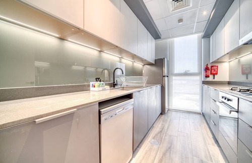 Dubai Production City Apartment | Tranquil 2BR w/Assistant’s Room at Mesk 1 Midtown Dubai Production City by Deluxe Holiday Homes