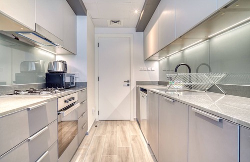 Dubai Production City Apartment | Tranquil 2BR w/Assistant’s Room at Mesk 1 Midtown Dubai Production City by Deluxe Holiday Homes