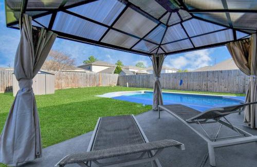 Cypress House | Tranquil 4-BR Oasis With Pool & Backyard Bliss!