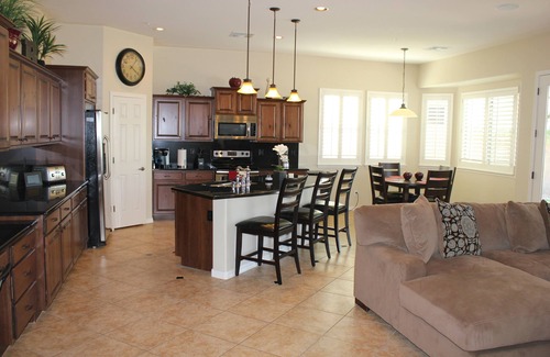Estrella Mountain Ranch House | Tranquil Backyard with Pool/Spa, BBQ, and Putting Green.